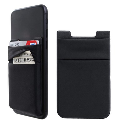 Phone Card Holder Stretchy Lycra Wallet Pocket